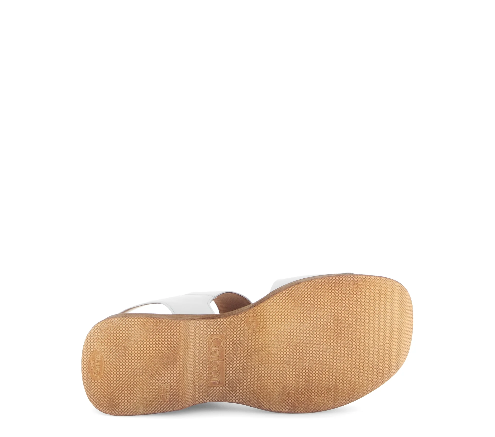Sandales blanches en cuir lisse – Image 6