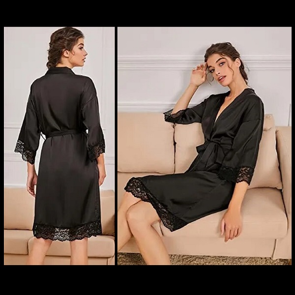 Robe de chambre chic pour femme – Image 3